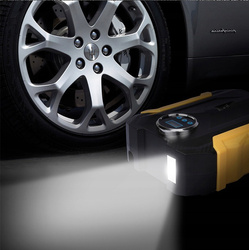 Samochodowy kompresor sprezarka pompka 12V LED CARSUN C1399