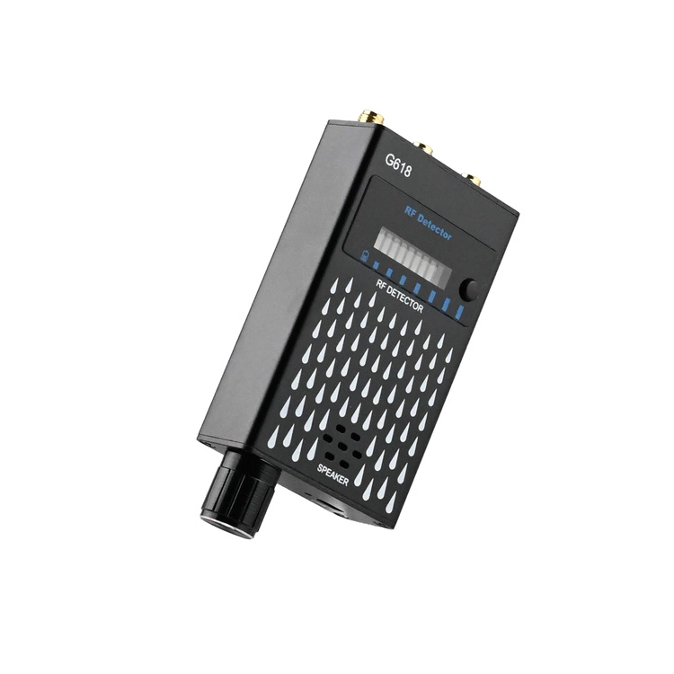 Wykrywacz podsłuchów MK618 z trzema antenami i wskaźnikiem diodowym