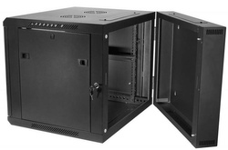 Szafa Rack 19'' 9U 600mm wisząca dwusekcyjna D6609