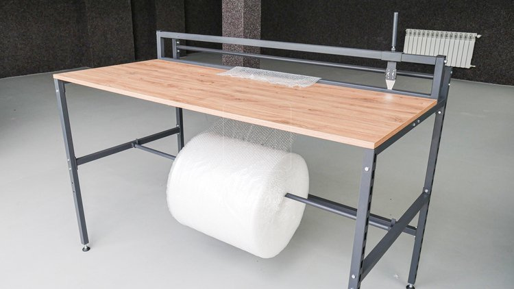 Stół do pakowania Modułowy 4lop STANDARD 80x160 cm z nożem