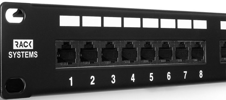 Patch panel 24-porty FTP6 19" PP24