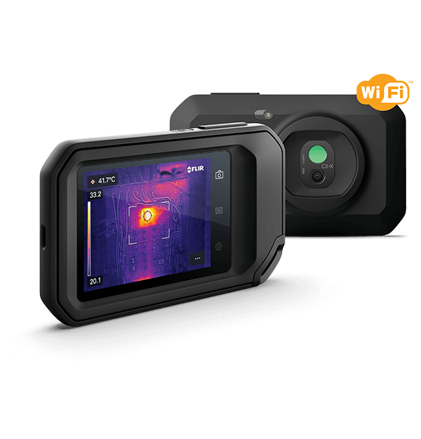 Kamera termowizyjna kieszonkowa FLIR C3-X do budynków i instalacji