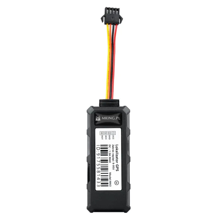 Lokalizator GPS MK3 4G LTE z Odcięciem Paliwa 9-95V | Do Auta i Ciężarówki