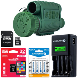 Zestaw Noktowizor Monokular NachtJaeger NH-3 + Akcesoria