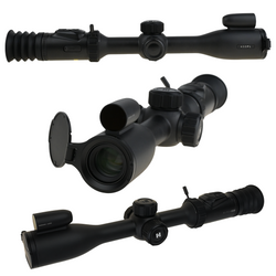 Celownik noktowizyjny Hikmicro ALPEX PRO A50PL LRF z uchwytem pod IR + Iluminator X-HOG Pro