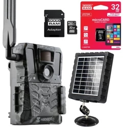 Zestaw Fotopułapka Hikmicro M15 LTE + Panel solarny + Karta SD