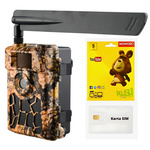 OUTLET Fotopułapka GSM 4G LTE z GPS 24 Mpx SF5.8CG — kamera leśna z polskim menu, IP66, Full-HD