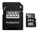 Karta pamięci SD GoodRam UHS1 CL10 64GB + adapter