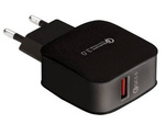 Ładowarka sieciowa LTC USB quick charger 100-240 V, QC 3.0, czarna