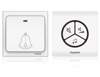 Bezbateryjny Bezprzewodowy dzwonek do drzwi Linbell G1