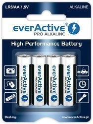 Baterie AA / LR6 everActive Pro Alkaline - 4 sztuki (blister)