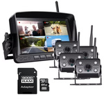 Profesjonalna Kamera cofania MBG line SNR-CX77+ 4x607T1 + 64GB