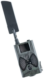 Fotopułapka GSM HC-300M z czujnikiem ruchu PIR — kamera leśna 16 Mpx, IR 940nm, MMS na telefon