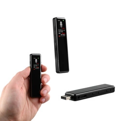 Dyktafon Szpiegowski Podsłuch cyfrowy DVR-828 / 1536Kbps 8GB detekcja