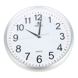  Ukryta kamera WiFi w zegarze ściennym 1080P – podgląd przez telefon, Tuya, kolor biały