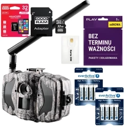 Kamera leśna Fotopułapka MG984G 4G LTE Full HD zestaw startowy
