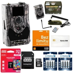 Fotopułapka HC-BG584 GSM 4G LTE 24 Mpx do lasu i ochrony posesji
