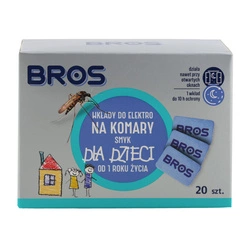 Zestaw 20 wkładów do elektrofumigatora BROS dla dzieci