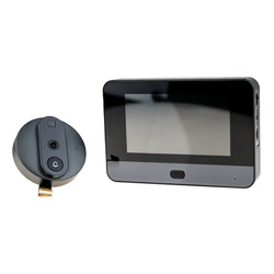 Wizjer elektroniczny judasz z czujnikiem ruchu JDS1 tryb nocny