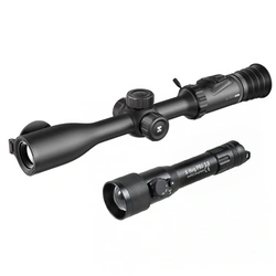 Celownik noktowizyjny Hikmicro ALPEX PRO A50P z uchwytem pod IR + Iluminator X-HOG Pro