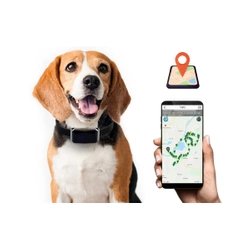 Lokalizator GPS dla Psa i Kota MK12P 25g Lekki Skórzana Obroża