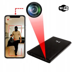 Ukryta mini kamera szpiegowska z czujnikiem ruchu Powerbank MKH8