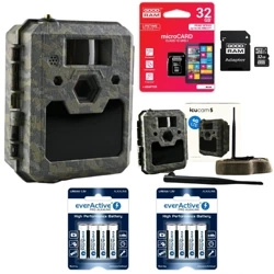 Zestaw Fotopułapka Icucam 5- 4G/LTE GSM12Mpx,52 diody IR, 40m doświetlenia, PL +Karta SD 32Gb +8xAA