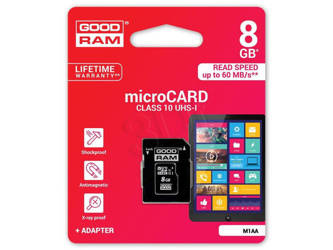 Karta pamięci microSD 8GB GoodRam