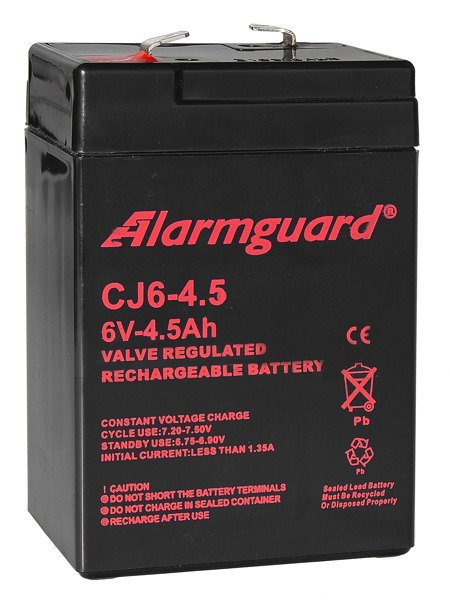 AKUMULATOR 6V 4,5 Ah  ALARMGUARD 