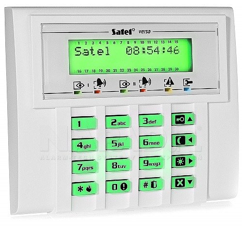 Manipulator Satel Versa LCD GR zielony